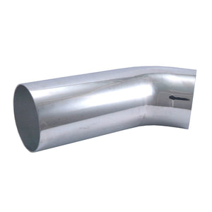 Spectre Universal Tube Elbow 4in. OD / 45 Degree (7in. Leg) - Aluminum