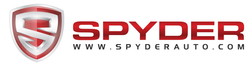 Spyder 08-10 Ford F-250 SD Projector Headlights V2-Switch Back Light Bar-Black PRO-YD-FS08V2-SBLB-BK