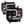 Load image into Gallery viewer, Spyder GMC Sierra 14-16 Projector Headlights Light Bar DRL Black PRO-YD-GS14-LBDRL-BK
