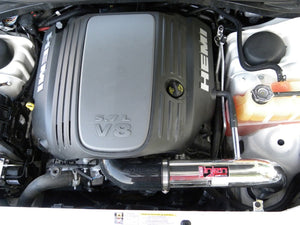 Injen 09-14 Dodge Challenger Hemi 5.7L V8 SRT-8 6.1L 5.7L V8 Wrinkle Black Power-Flow