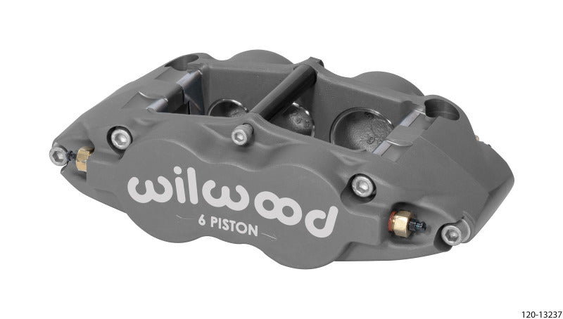 Wilwood Caliper-Forged Superlite 6R-R/H 1.62/1.12/1.12in Pistons 0.81in Disc