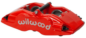 Wilwood Caliper-Forged Superlite 1.38in Pistons 1.25in Disc Red