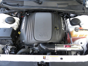 Injen 09-14 Dodge Challenger Hemi 5.7L V8 SRT-8 6.1L 5.7L V8 Wrinkle Black Power-Flow