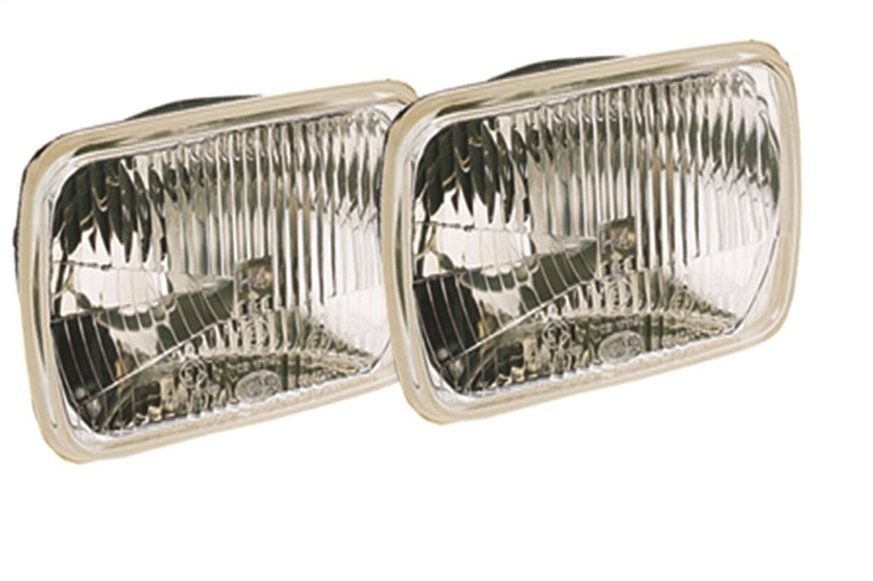 Hella Vision Plus 8in x 6in Sealed Beam Conversion Headlamp Kit (Legal in US for MOTORCYLCES ONLY)