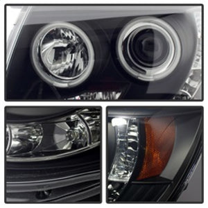 Spyder Toyota Tacoma 05-11 Projector Headlights CCFL Halo LED Blk Smke PRO-YD-TT05-CCFL-BSM