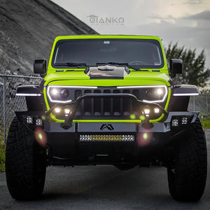 Oracle VECTOR Series Full LED Grille - Jeep Wrangler JL/JT - NA