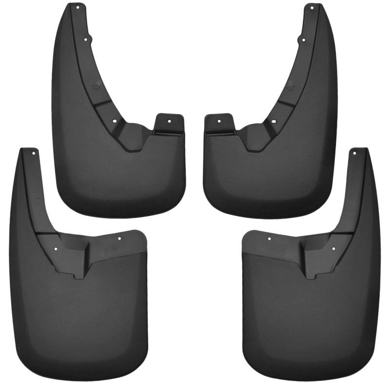 Husky Liners 09-17 Dodge Ram 1500 w/o Fender Flares Front and Rear Mud Guards - Black
