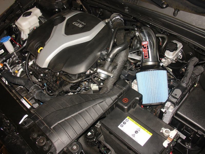 Injen 2011-14 Hyundai Sonata/Kia Optima 2.0L Turbo Black Short Ram Intake