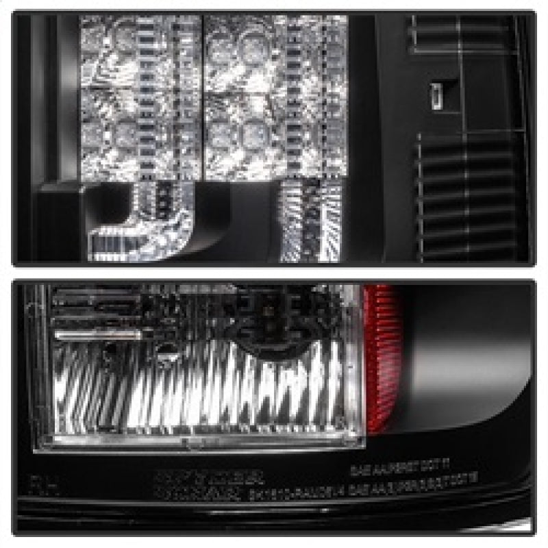 Spyder Dodge Ram 07-08 1500 Version 2 LED Tail Lights - Black ALT-YD-DRAM06V2-LED-BK