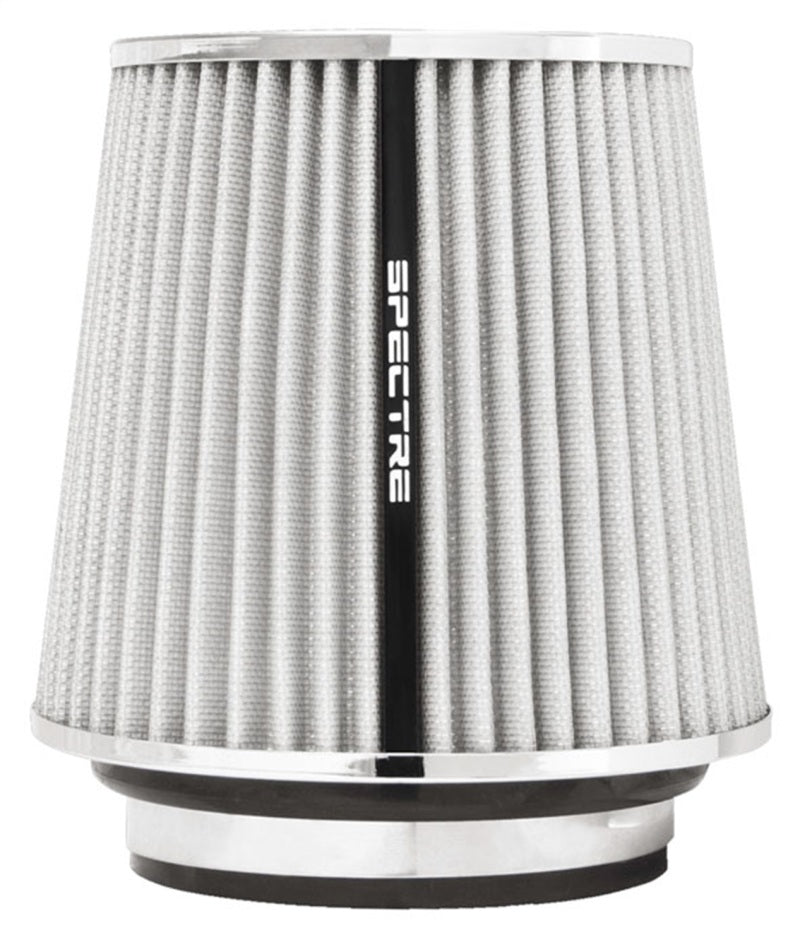 Spectre Adjustable Conical Air Filter 5-1/2in. Tall (Fits 3in. / 3-1/2in. / 4in. Tubes) - White