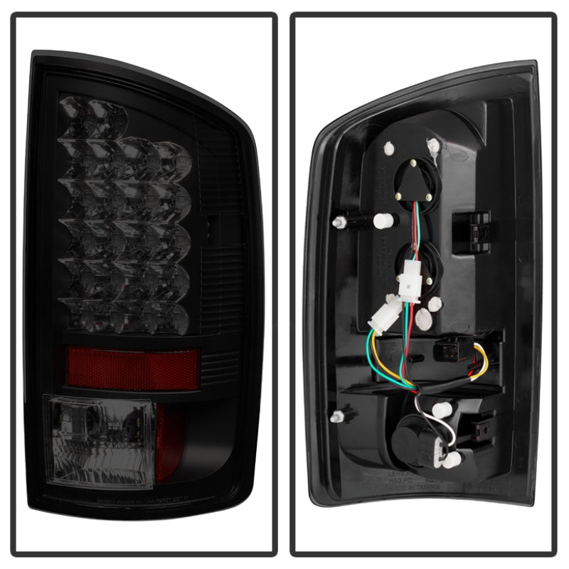Spyder Dodge Ram 02-06 1500/Ram 2500/3500 03-06 LED Tail Light Black Smoke ALT-YD-DRAM02-LED-BSM