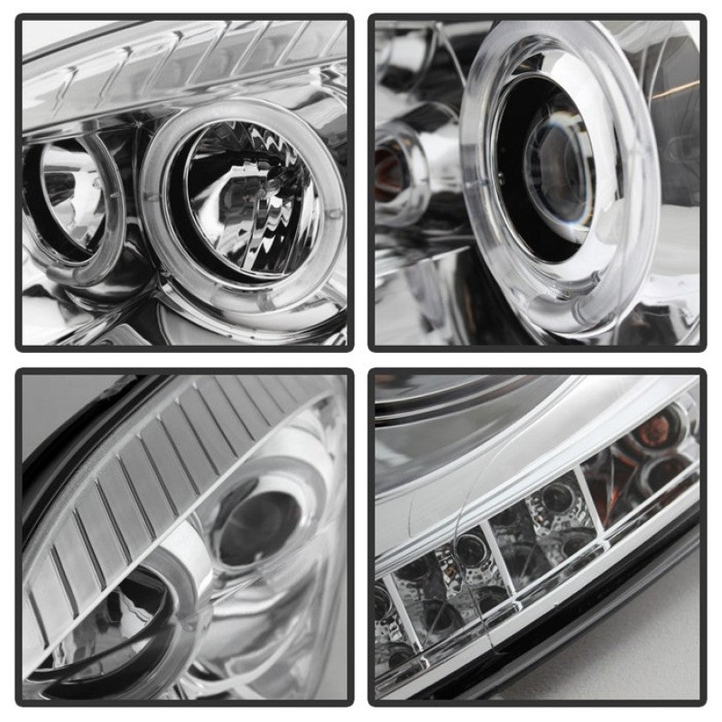 Spyder Dodge Ram 1500 06-08/Ram 2500 06-09 Projector Headlights LED Halo LED Chrm PRO-YD-DR06-HL-C