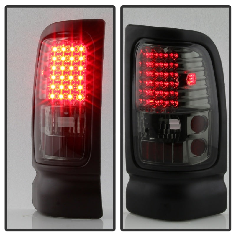 Xtune Dodge Ram 1500 94-01 / Ram 2500/3500 94-02 LED Tail Lights Smoke ALT-ON-DRAM94-LED-SM