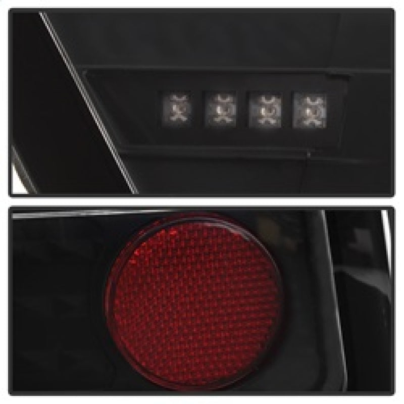 Spyder Dodge Magnum 05-08 LED Tail Lights Black ALT-YD-DMAG05-LED-BK