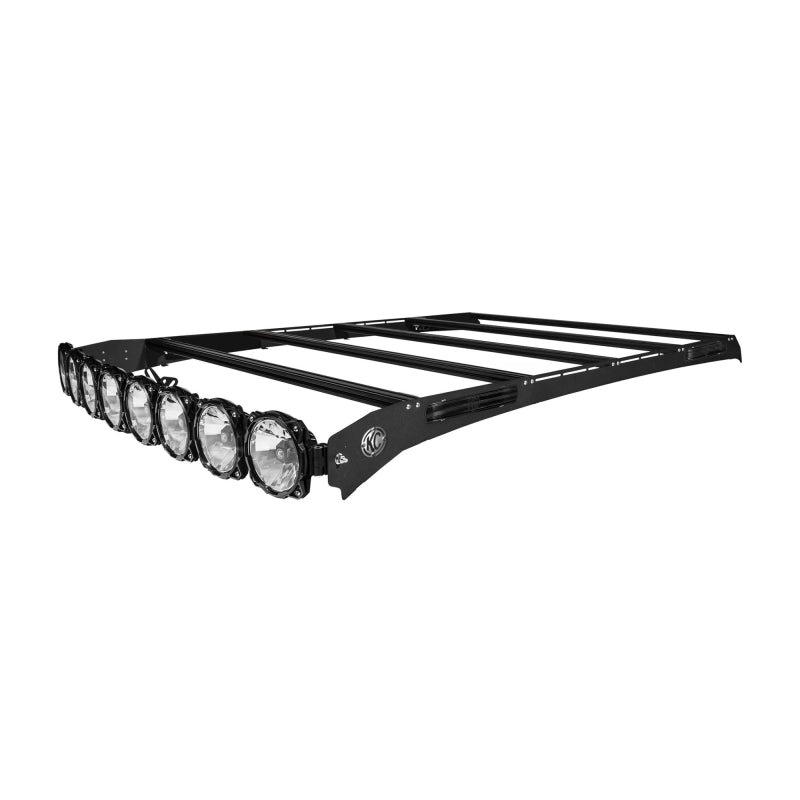 KC HiLiTES 99-16 Ford F250 / F350 / F450 SuperCrew 50in. Pro6 M-Rack Roof Rack System