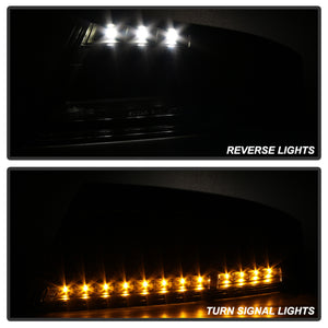 Spyder Audi TT 07-12 LED Tail Lights Black ALT-YD-ATT07-LED-BK