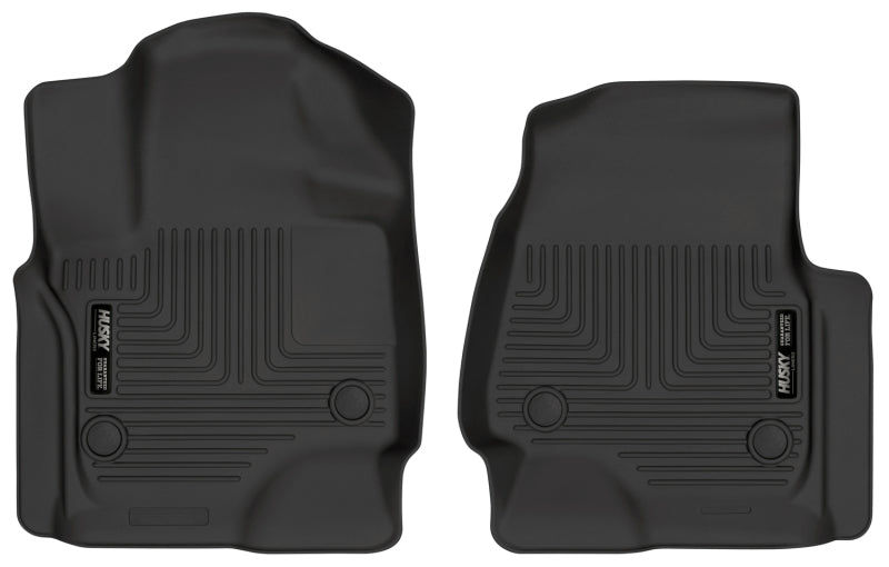 Husky Liners 2018+ Ford Expedition WeatherBeater Black Front Floor Liners