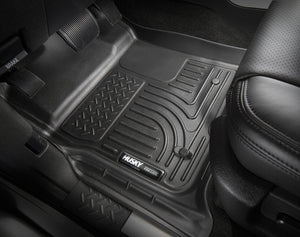 Husky Liners 09-14 Chevy Traverse/07-14 GMC Acadia Weatherbeater Black 2nd Seat Floor Liners