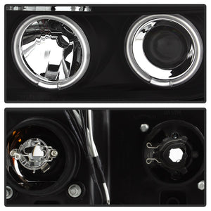 Spyder Toyota Tundra 07-13 Projector Headlights CCFL Halo LED Blk PRO-YD-TTU07-CCFL-BK
