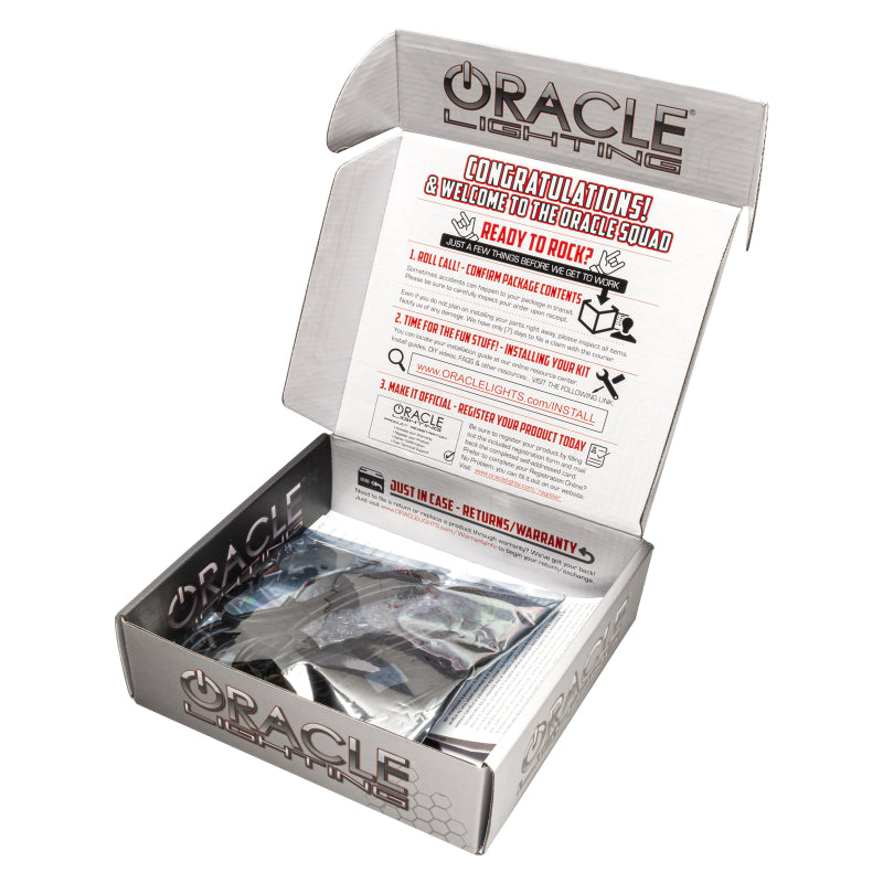 Oracle Exterior Black Flex LED 12in Strip - UV/Purple