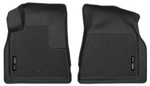 Husky Liners 08-15 Buick Enclave / 07-15 GMC Acadia X-Act Contour Black Front Seat Floor Liners