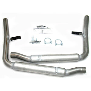 JBA 65-70 Ford Mustang 260-428 409SS GT350R Style Dual Side Header Back Exhaust