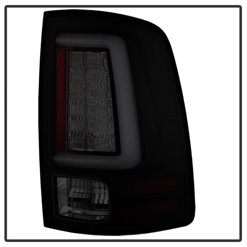 Spyder 09-16 Dodge Ram 1500 Light Bar LED Tail Lights - Black Smoke ALT-YD-DRAM09V2-LED-BSM