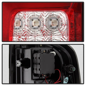 Spyder Chevy Colorado 2015-2017 Light Bar LED Tail Lights - Red Clear ALT-YD-CCO15-LED-RC