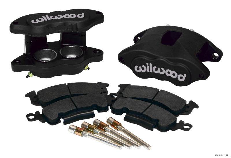 Wilwood D52 Front Caliper Kit - Gray Type III Ano 2.00 / 2.00in Piston 1.04in Rotor