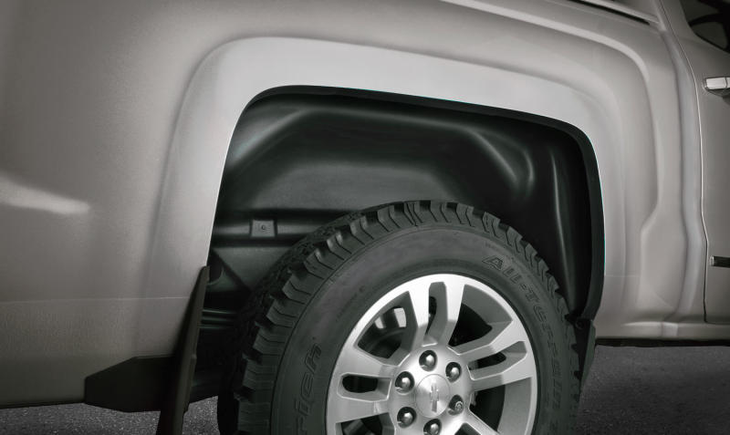 Husky Liners 2019+ Chevrolet Silverado 1500 Black Rear Wheel Well Guards