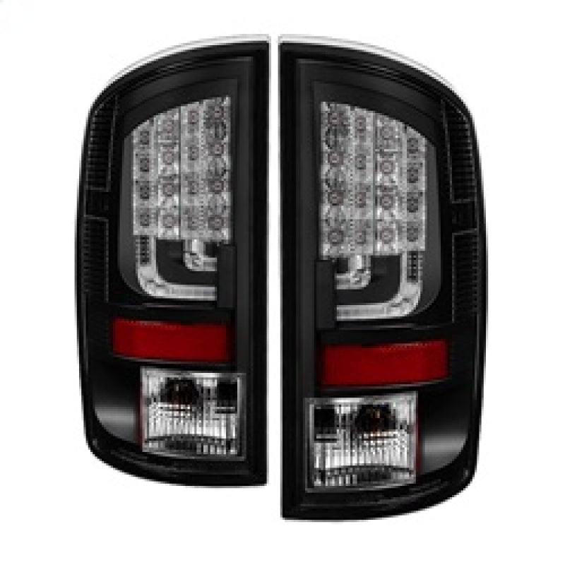 Spyder Dodge Ram 07-08 1500 Version 2 LED Tail Lights - Black ALT-YD-DRAM06V2-LED-BK