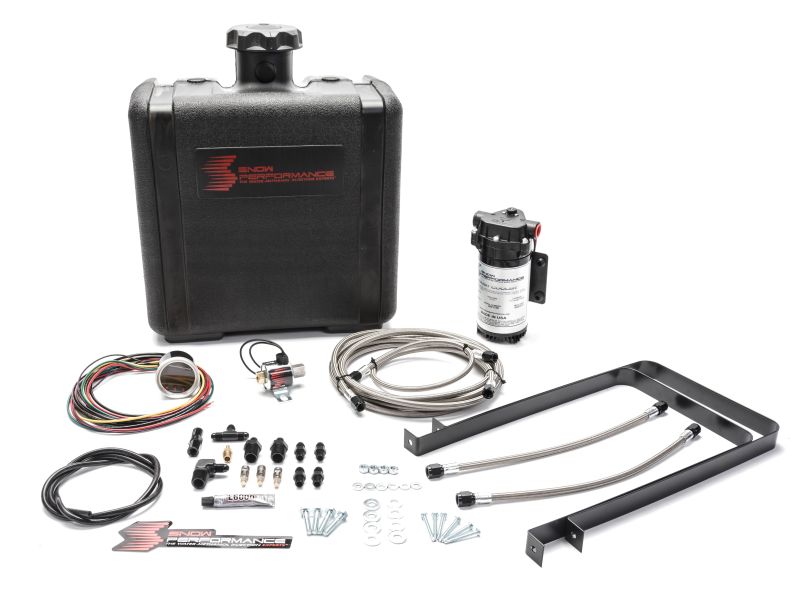 Snow Performance Stg 2 Boost Cooler Water Injection Kit TD Univ. (SS Braided Line and 4AN Fittings)