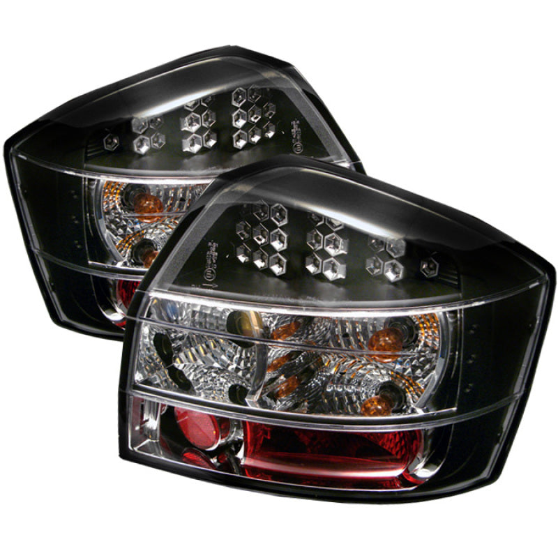 Spyder Audi A4 02-05 LED Tail Lights Black ALT-YD-AA402-LED-BK