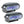 Load image into Gallery viewer, Hella Optilux 1250 12V Blue Dual Beam Halogen Rectangle Fog Lamp Kit (Carbon)
