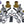 Load image into Gallery viewer, Yukon Gear Spin Free Locking Hub Conv Kit For Dana 30 &amp; Dana 44 TJ / XJ / YJ / 27 Spline / 5 X 4.5in
