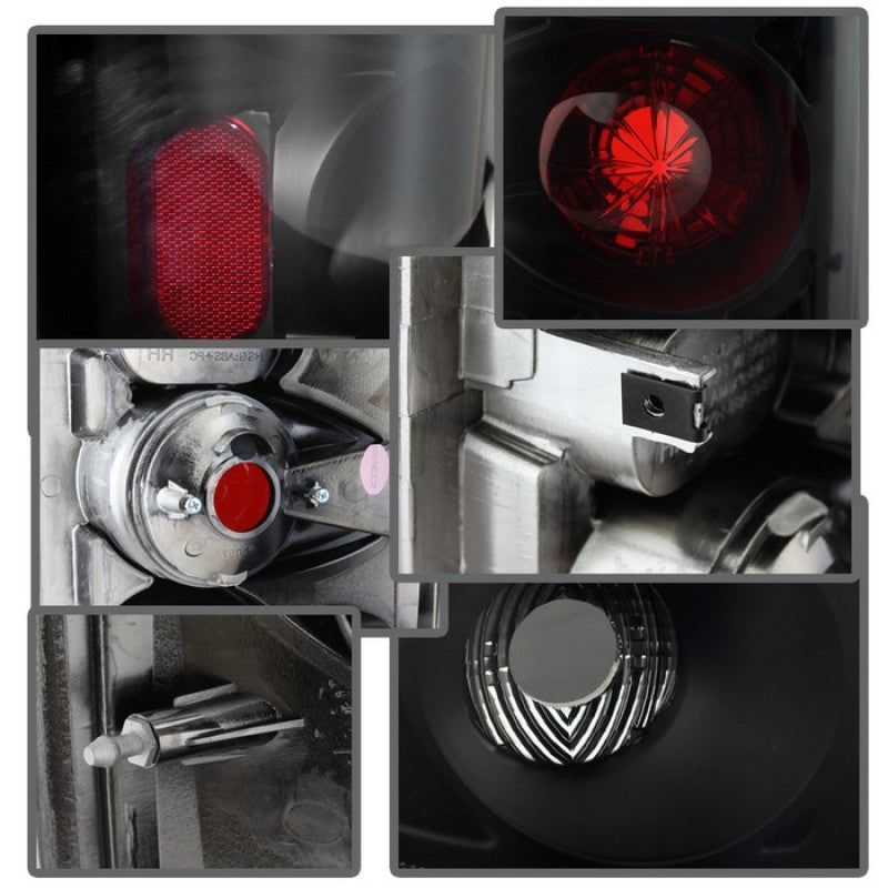 Spyder Dodge Ram 02-06 1500/Ram 2500/3500 03-06 Euro Style Tail Lights Black Smoke ALT-YD-DRAM02-BSM