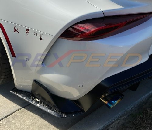 Supra GR 2020+ | V2 Forged Carbon Rear Bumper Side Spats